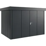 hörmann stauraumsysteme Juno Gerätehaus 3,10 x 2,14 m Anthrazitgrau