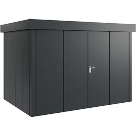 hörmann stauraumsysteme Juno Gerätehaus 3,10 x 2,14 m Anthrazitgrau