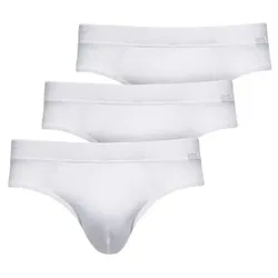 Jockey 3P Cotton Plus Brief Weiß Large Herren