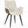 MASSIVMOEBEL24.DE Polsterstuhl Polyester beige/braun