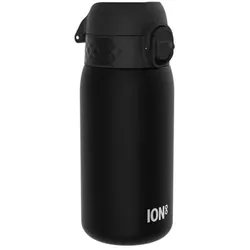 ion8 Kindertrinkflasche auslaufsicher 350 ml schwarz, 350ml