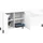 borchardt Möbel Sideboard 152 x 62 x 35 cm Weiß hochglanz