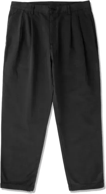 Stan Ray Twill Double Pleat Chino Schwarz