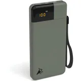 Aqiila Powerbird B10M Powerbank 10000 mAh LiPo USB-A, USB-C® Moosgrün