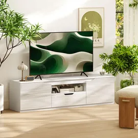 Homcom TV Schrank Spanplatte, MDF