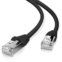 Helos Patch-Kabel Cat5e, SF/UTP, RJ-45/RJ-45, 30m, schwarz (131885)