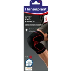 HANSAPLAST Sport Knie-Bandage Gr.M 1 St