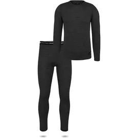 Normani Merino Unterwäsche-Set Melbourne/Sydney Grau 6XL