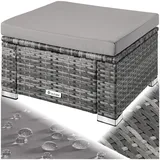 Tectake tectake® Rattan Sitzhocker