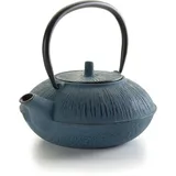 Lacor Teekanne 68661 1,10 L, Gusseisen, blau, 27 x 25 x 24 cm
