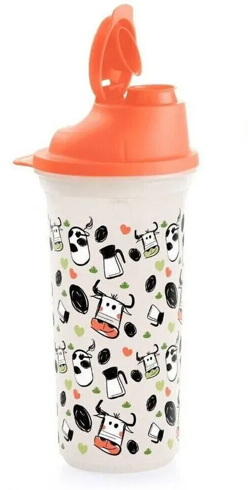 Preisvergleich Produktbild TUPPERWARE Vorratsdose Tupperware Shake it 600ml Kuh Motiv