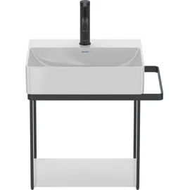 Duravit DuraSquare Metallkonsole wandhängend, zu Waschtisch 073245, schwarz matt