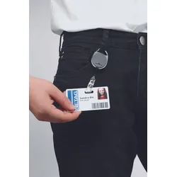DURABLE Ausweishalter grau