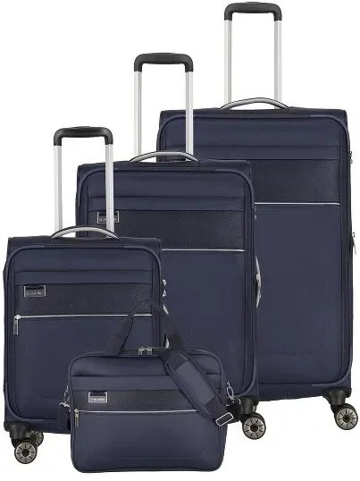 Travelite Miigo 4-Rollen Kofferset 4tlg.  blau