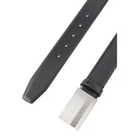 Boss Herrengürtel Leder schwarz 115