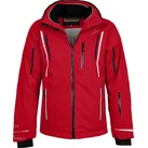 Bergson Skijacke RILEY Herren Skijacke, warm wattiert, wasserdicht (20000 mm), Normalgrößen rot normal | 50