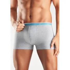 Authentic Underwear Boxershorts unifarben blau/ grau/ türkis XS 4er Pack