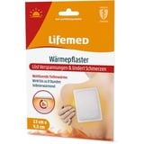 Lifemed Wärmepflaster 9,5 cm x 13 cm weiss