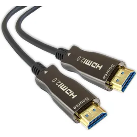 Maxtrack HDMI Anschlusskabel HDMI-A Stecker HDMI-A Stecker 20 m Schwarz