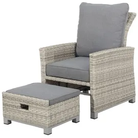 Primaster Loungesessel Tulum 1 Sessel 70 x 80 x 90 cm beige