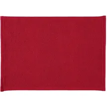 Rhomtuft Badematten Plain Rot 70 x 50 cm