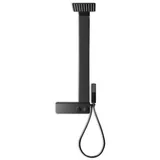 Bernstein Duschsystem Bernstein Nt038 Pro Mit Thermostat Edelstahl Schwarz Matt
