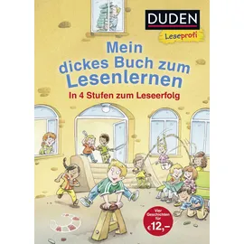 fischer sauerländer duden Duden Leseprofi – Mein dickes Buch zum Lesenlernen: In 4 Stufen zum Leseerfolg