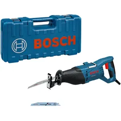 Bosch Säbelsäge GSA 1100 E, Sägeblatt Metall S 123 XF, Sägeblatt Holz S 2345 X - 060164C800