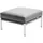 Solpuri Loungesystem Club Hocker - 301 - weiß standard 628 - graphite