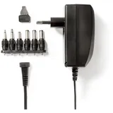 Nedis Universal-Netzteil - 27 W - 3-12 V DC 2.25 A A - 6 plug(s) - Schwarz