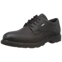 Hush Puppies Herren Perlen-Schnürschuh Oxford, Schwarz, 43 EU - 43 EU