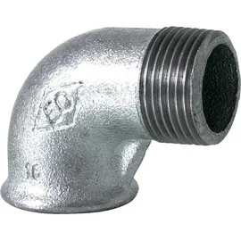 feueranker® Temperguss Fittings Zink Doppelnippel Winkel Reduzierstück Muffe Rohrnippel