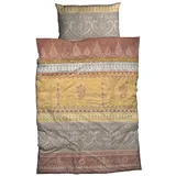 Biber ocker 155 x 220 cm + 80 x 80 cm