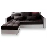 masseno Ecksofa Grau, Holz, 3-Sitzer, L-Form,L-Form, 220x140 cm, Wohnzimmer, Sofas & Couches, Wohnlandschaften, Ecksofas