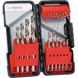 Bosch Metallbohrer-Set HSS-G, Toughbox, 18-teilig DIN 338, 135°