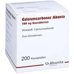 Calciumcarbonat Abanta 500mg