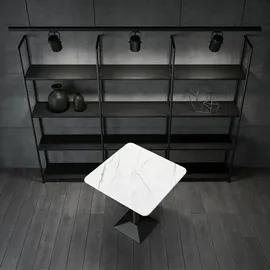 360Home Esszimmertisch 60 x 75 x 60 cm weiß