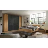 Wiemann Schlafzimmer-Set Cremona 4tlg. Holzoptik Eiche / Graphit
