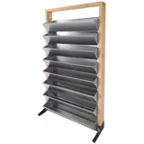 Bellissa Inalto L8 100 x 32 x 180 cm Silber