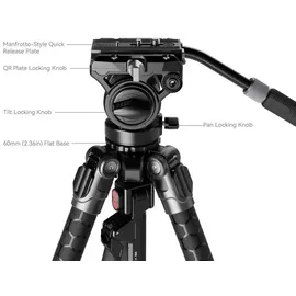SmallRig 5305 x Potato Jet TRIBEX SE hydraulisches Stativ