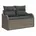 Gartensofa-set Kissen Poly Rattan