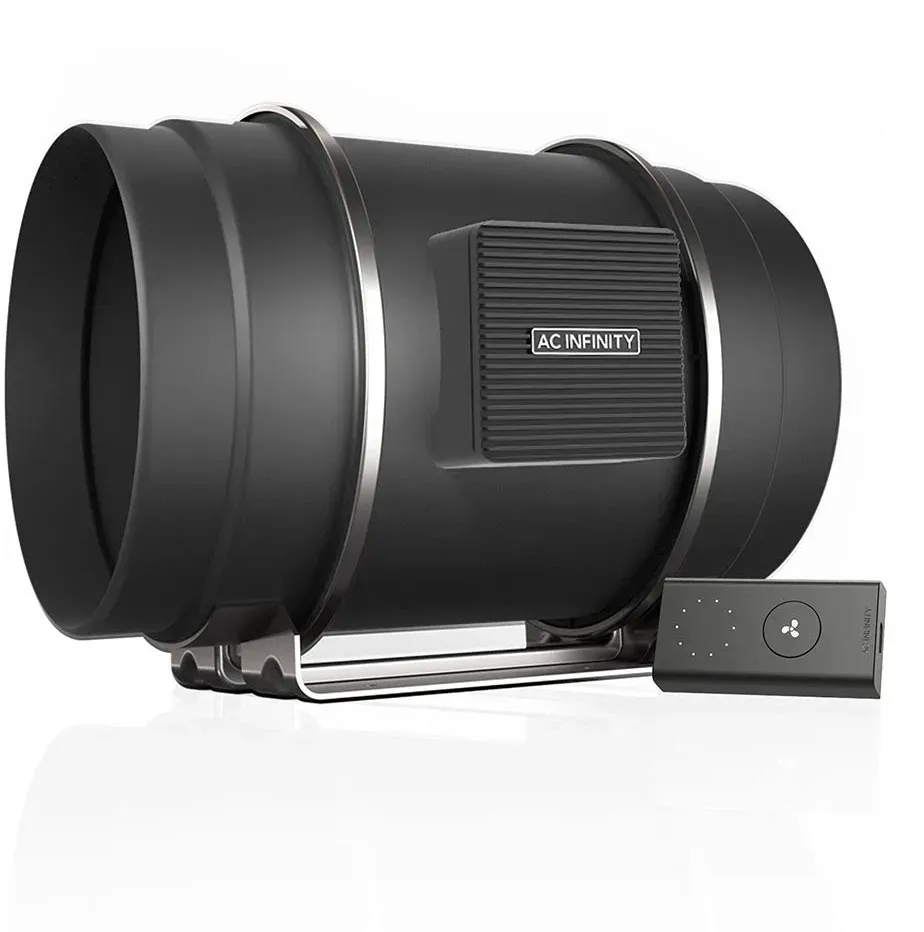 CLOUDLINE PRO S8, leises Inline-Lüftersystem mit Drehzahlregler, 200 mm