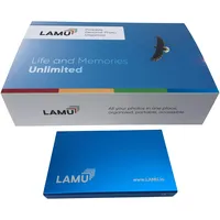 LAMU Photo Organizer 1TB - Digitaler Bildmanager für Windows - Software zum einfachen Organisieren Ihrer Fotos und Videos - Digitaler Fotospeicher - 1 Terabyte (Himmelblau)