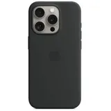 Apple Silikon Case mit MagSafe - Schwarz