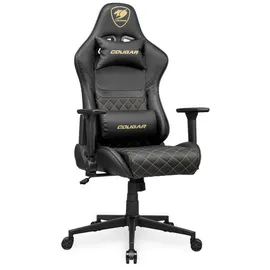 Cougar CGR-A2F-GLB Gaming-Stuhl Gold Schwarz