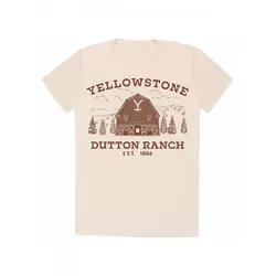 T-Shirt Yellowstone - Ranch (größe S)