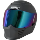 Simpson Speed Integralhelm - Matt-Schwarz - XL