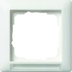 Rahmen 1f rws glz Standard 55 BSF Kst Textfeld/Beschriftungsfläche