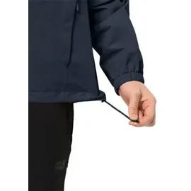 Jack Wolfskin Stormy Point 2L Regenjacke Herren Nacht Blau M
