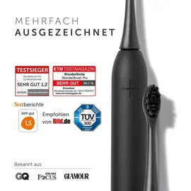 wondersmile Schallzahnbürste PRO Ultimate Black